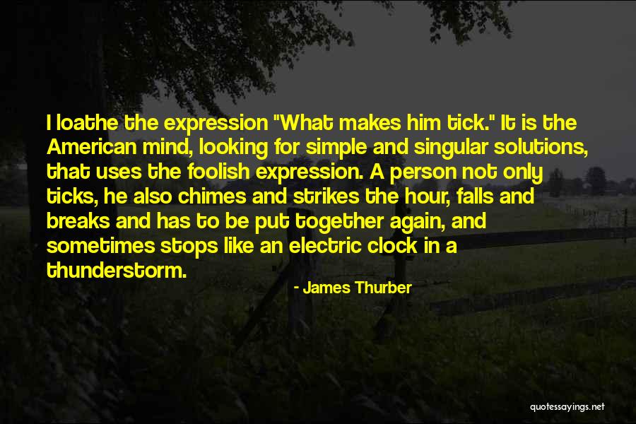 Best Thunderstorm Quotes By James Thurber Best Thunderstorm Quotes By James Thurber