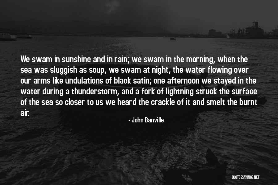 Best Thunderstorm Quotes By John Banville Best Thunderstorm Quotes By John Banville