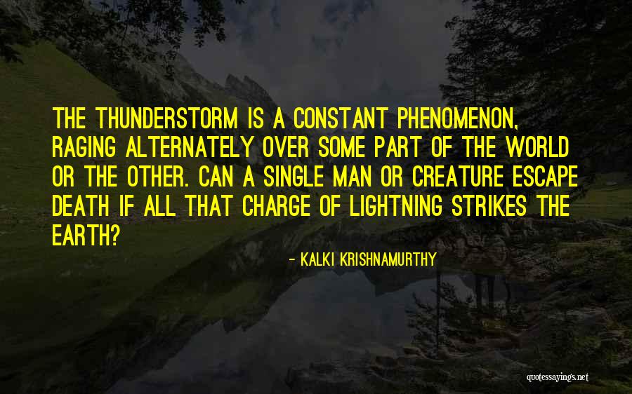 Best Thunderstorm Quotes By Kalki Krishnamurthy Best Thunderstorm Quotes By Kalki Krishnamurthy