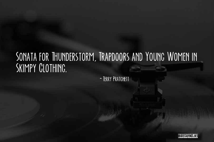 Best Thunderstorm Quotes By Terry Pratchett Best Thunderstorm Quotes By Terry Pratchett