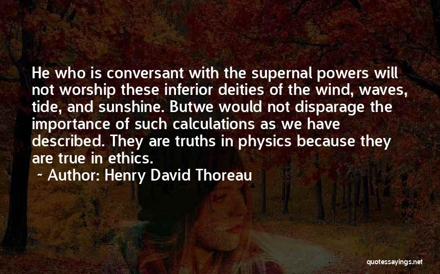 Best Tide Quotes By Henry David Thoreau