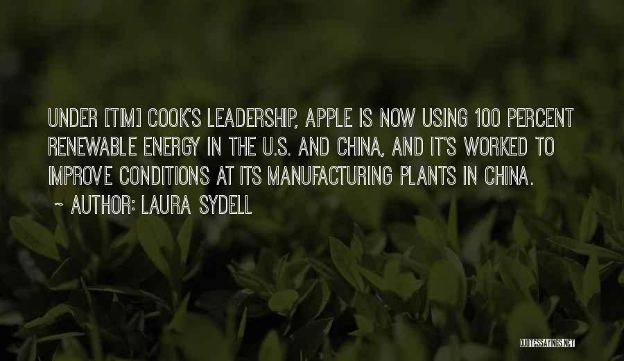Best Tim Cook Quotes By Laura Sydell