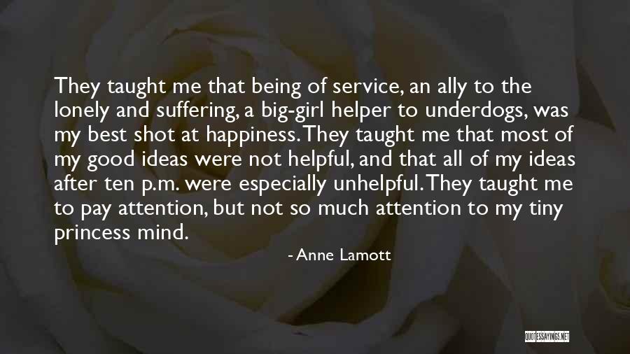 Best Tiny Quotes By Anne Lamott