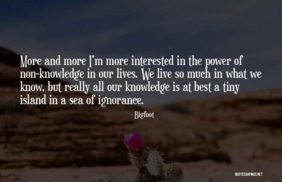 Best Tiny Quotes By Bigfoot Best Tiny Quotes By Bigfoot