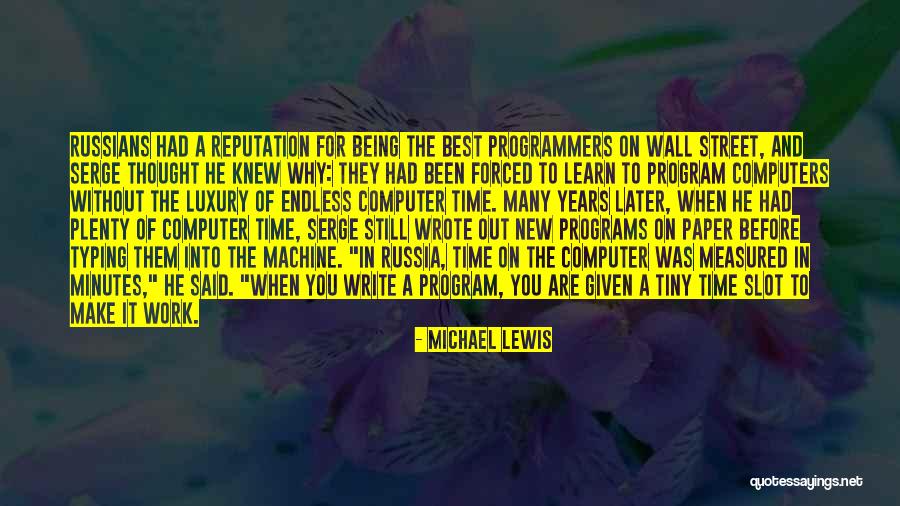 Best Tiny Quotes By Michael Lewis