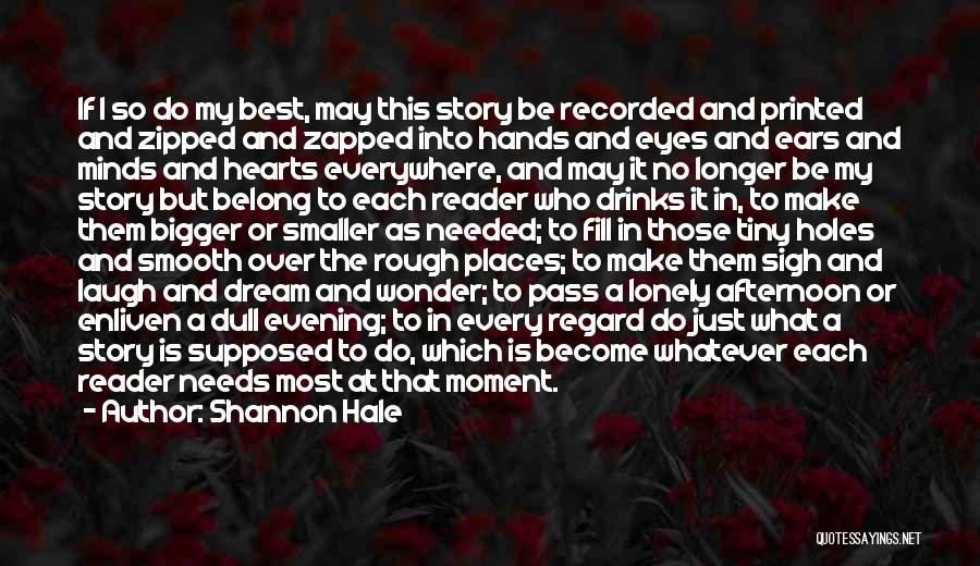 Best Tiny Quotes By Shannon Hale