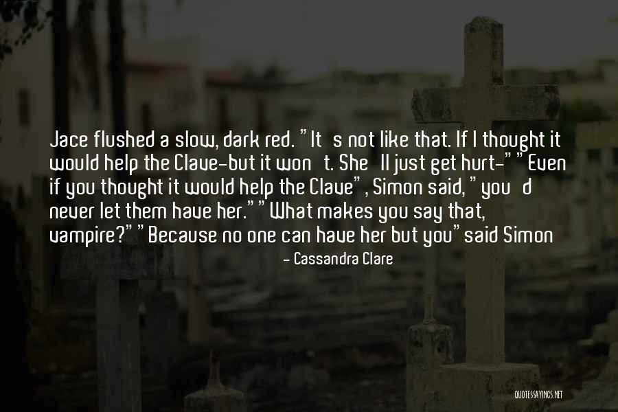 Best Tmi Quotes By Cassandra Clare