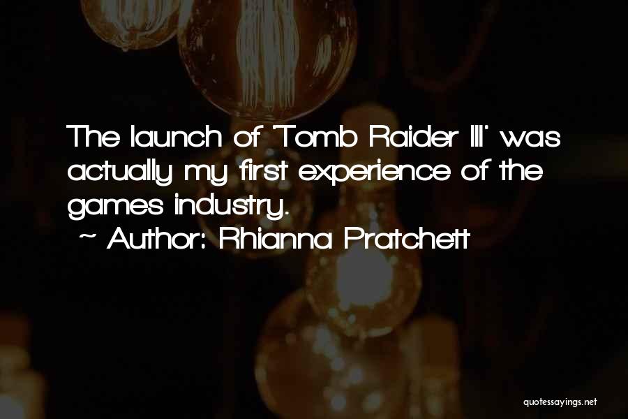 Best Tomb Raider Quotes By Rhianna Pratchett