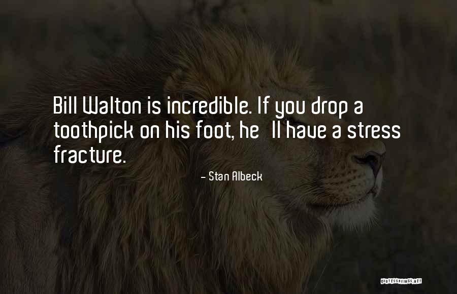 Best Toothpick Quotes By Stan Albeck