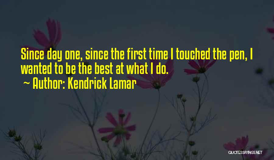 Best Touched Quotes By Kendrick Lamar