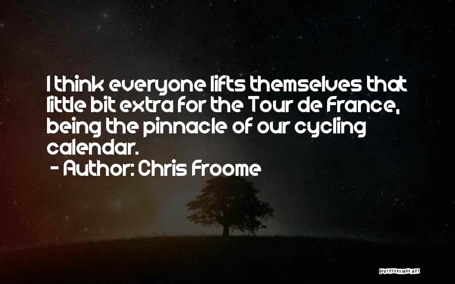 Best Tour De France Quotes By Chris Froome