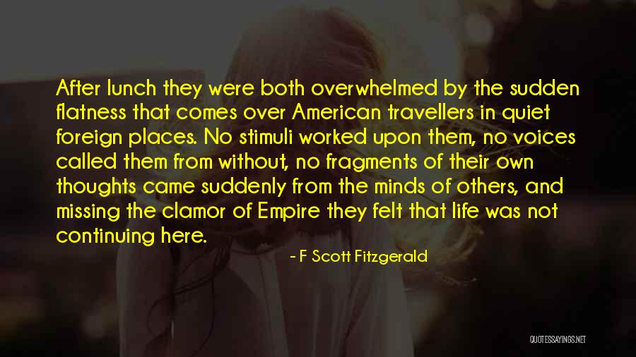 Best Travellers Quotes By F Scott Fitzgerald Best Travellers Quotes By F Scott Fitzgerald