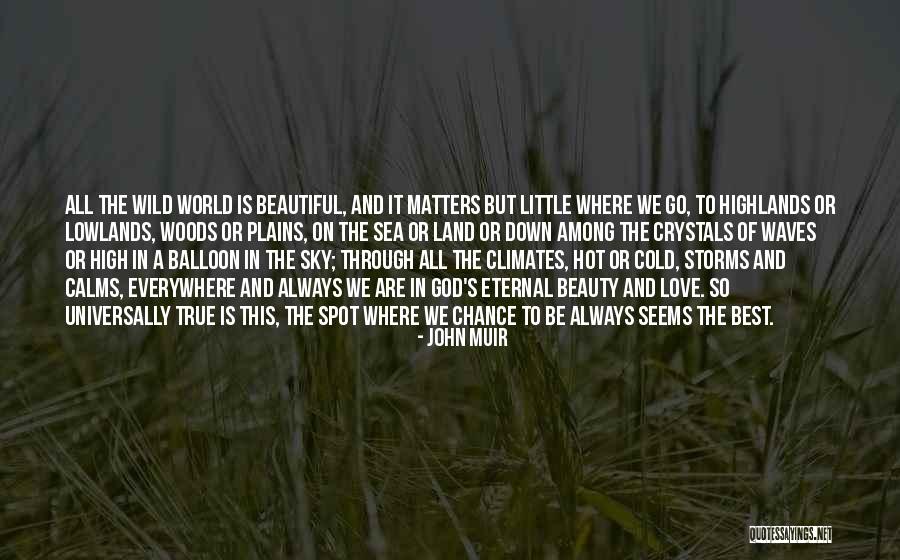 Best True God Quotes By John Muir Best True God Quotes By John Muir