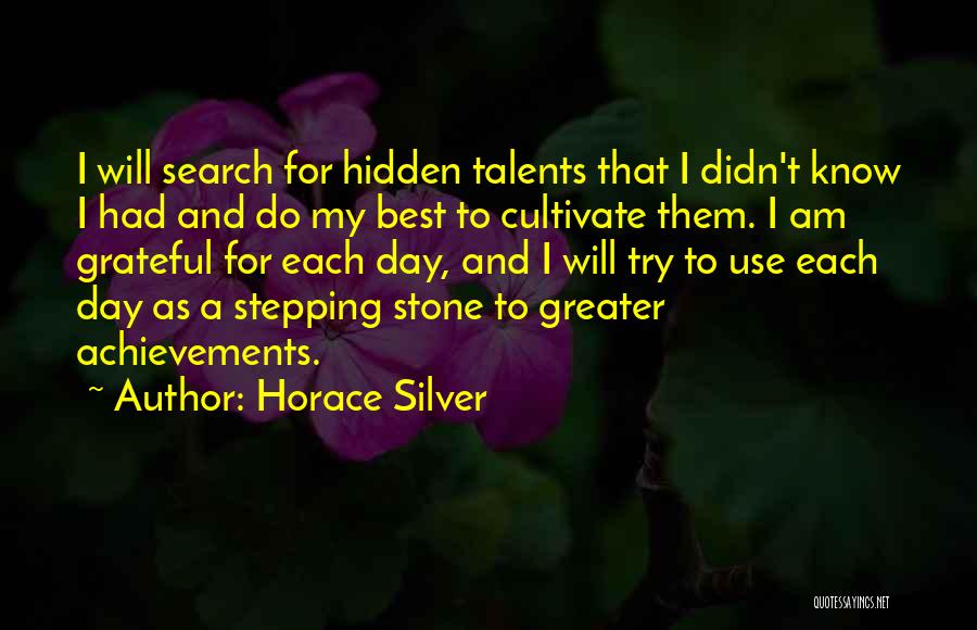Best Try Quotes By Horace Silver