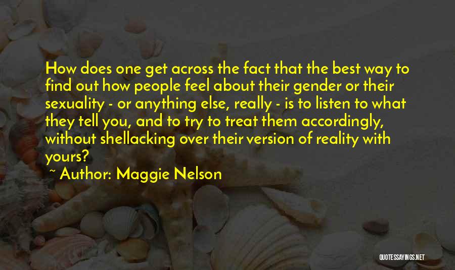 Best Try Quotes By Maggie Nelson