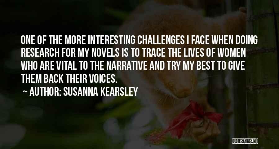 Best Try Quotes By Susanna Kearsley