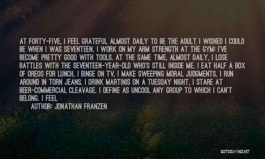 Best Tv Commercial Quotes By Jonathan Franzen