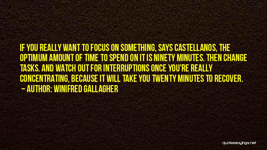 Best Twenty Something Quotes By Winifred Gallagher