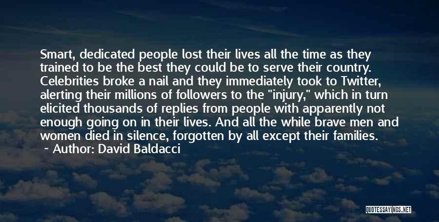 Best Twitter Quotes By David Baldacci