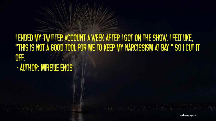 Best Twitter Quotes By Mireille Enos