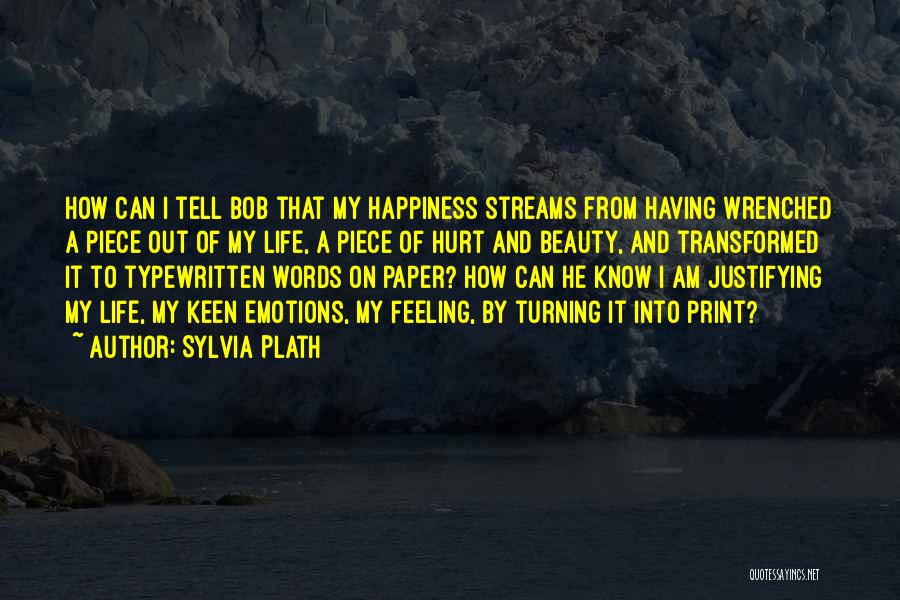 Best Typewritten Quotes By Sylvia Plath