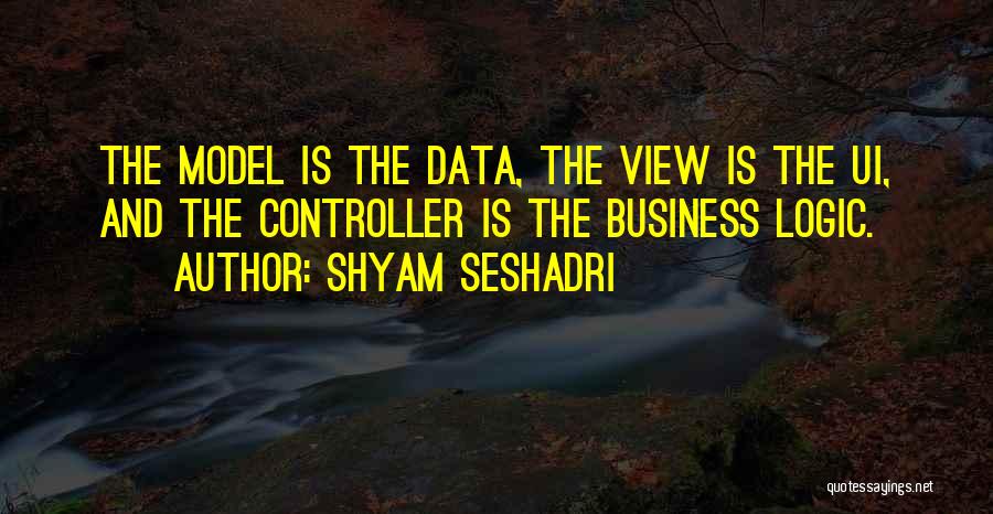 Best Ui Quotes By Shyam Seshadri