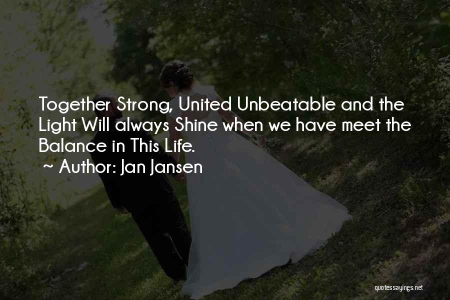 Best Unbeatable Quotes By Jan Jansen