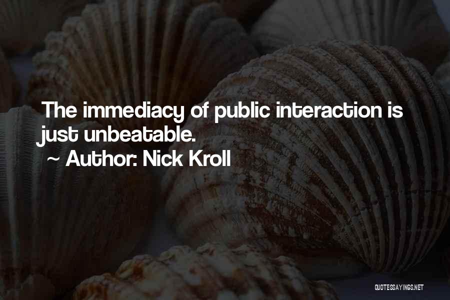 Best Unbeatable Quotes By Nick Kroll