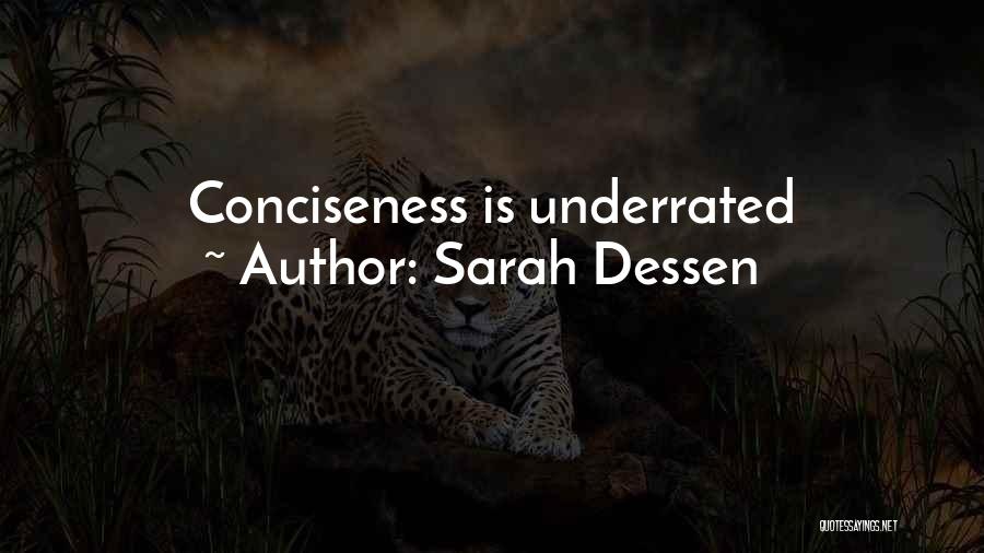 Best Underrated Quotes By Sarah Dessen