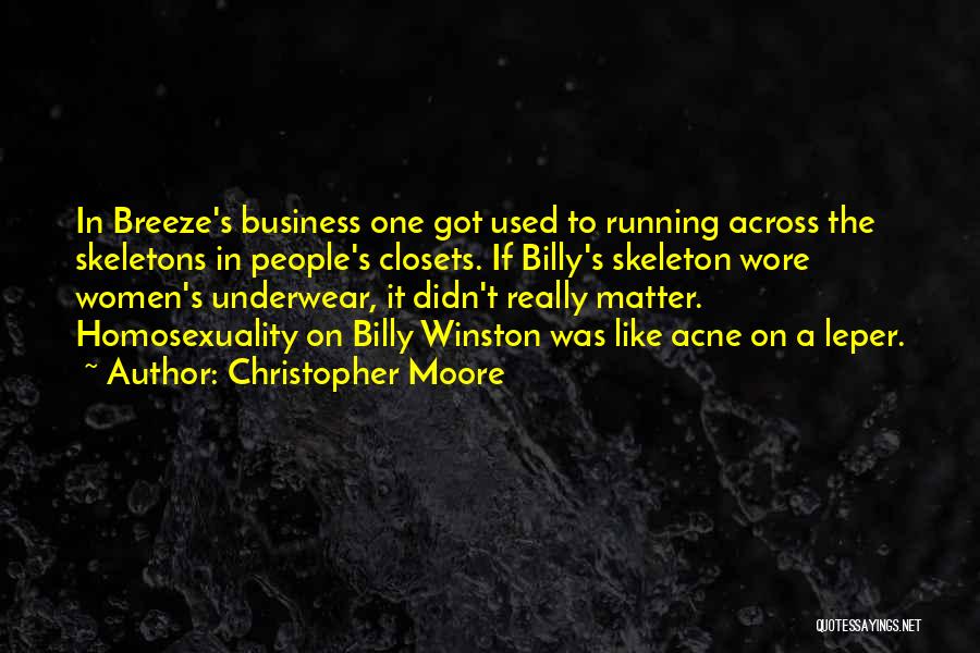 Best Underwear Quotes By Christopher Moore