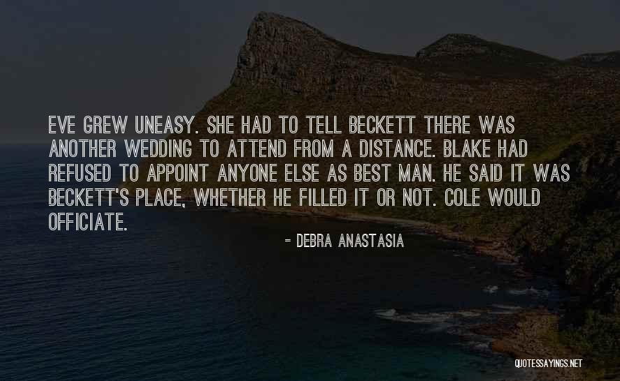 Best Uneasy Quotes By Debra Anastasia