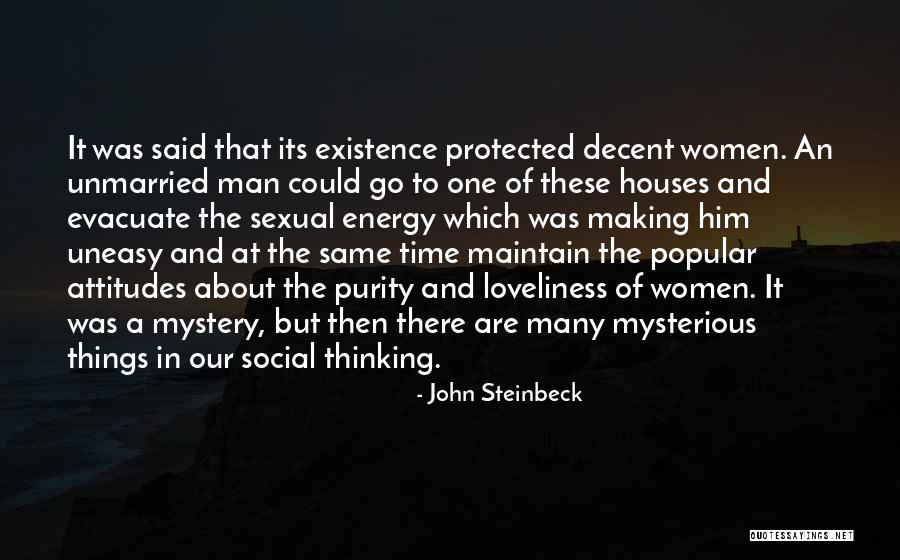 Best Uneasy Quotes By John Steinbeck