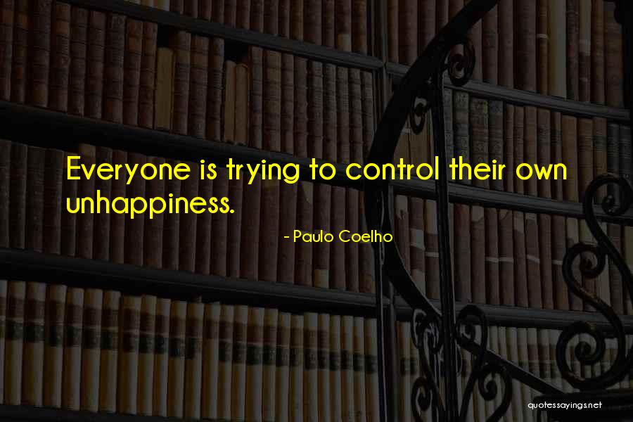 Best Unhappiness Quotes By Paulo Coelho