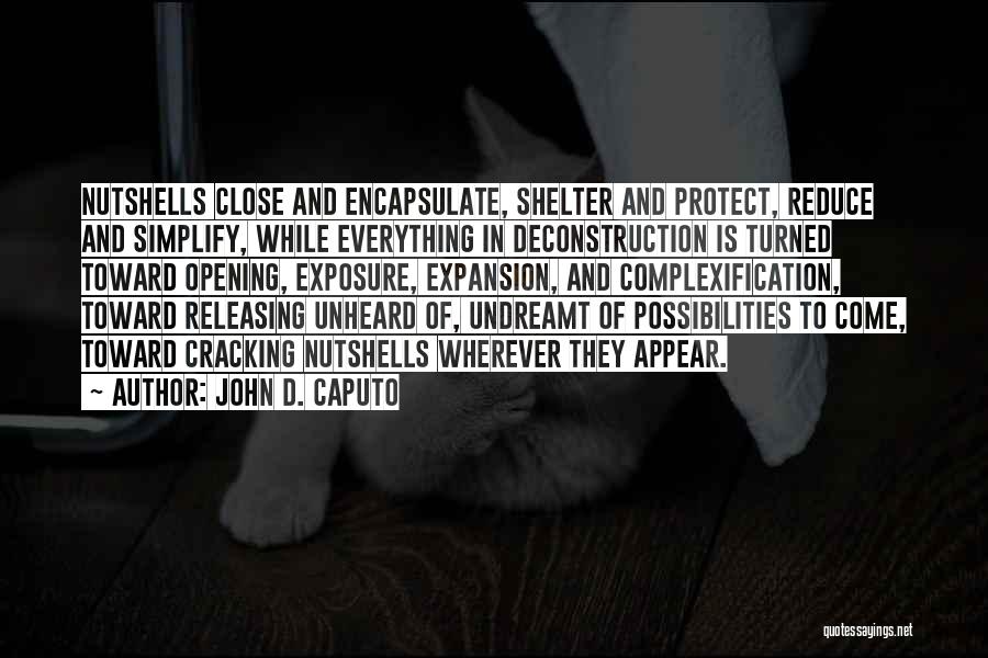Best Unheard Quotes By John D. Caputo