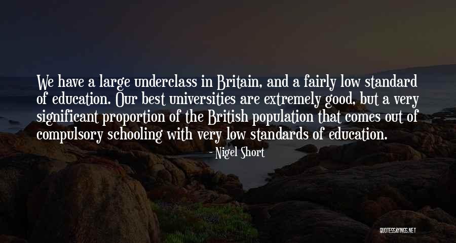 Best Universities Quotes By Nigel Short