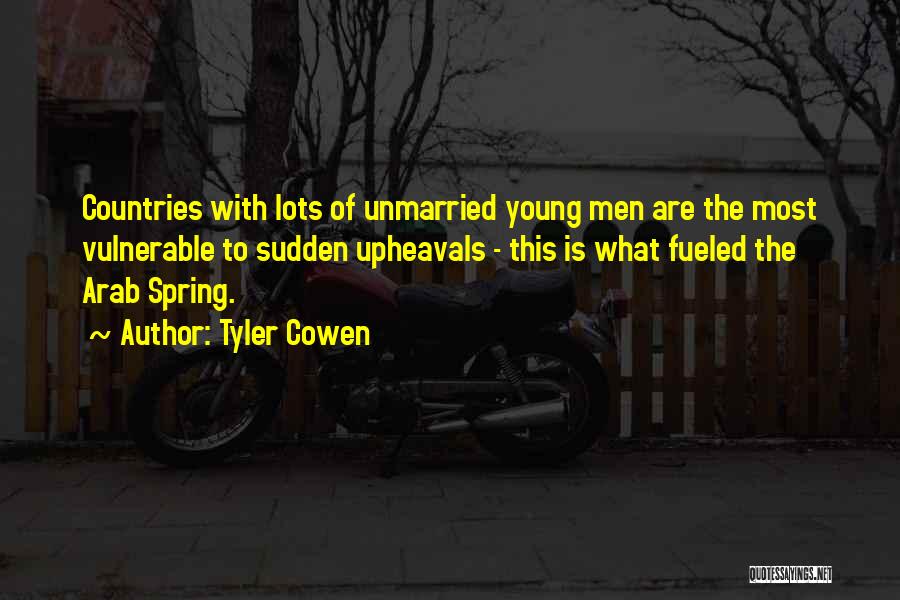 Best Unmarried Quotes By Tyler Cowen