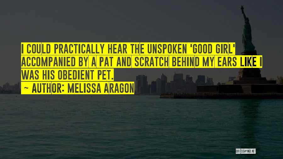 Best Unspoken Quotes By Melissa Aragon