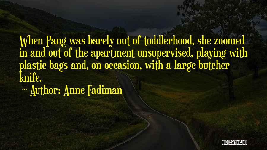 Best Unsupervised Quotes By Anne Fadiman