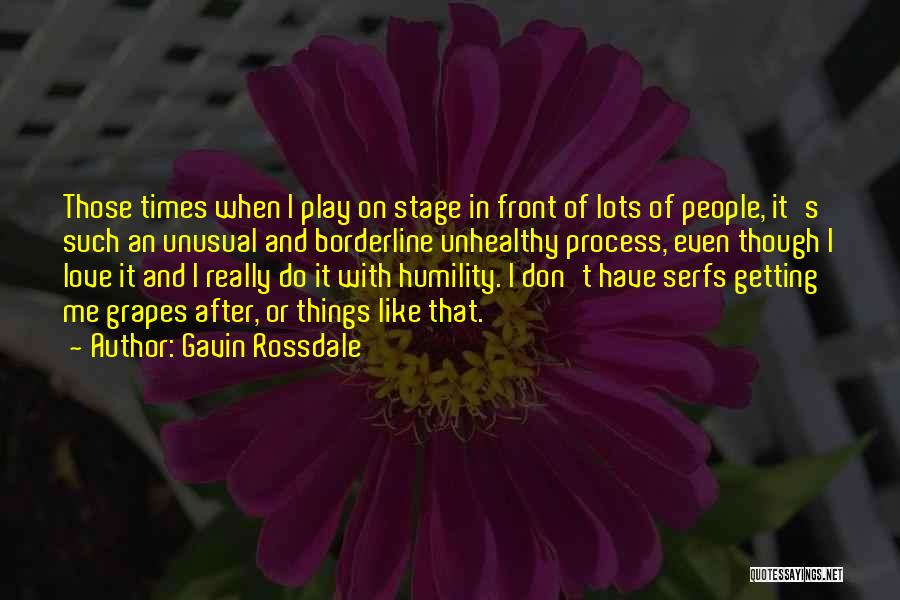 Best Unusual Love Quotes By Gavin Rossdale