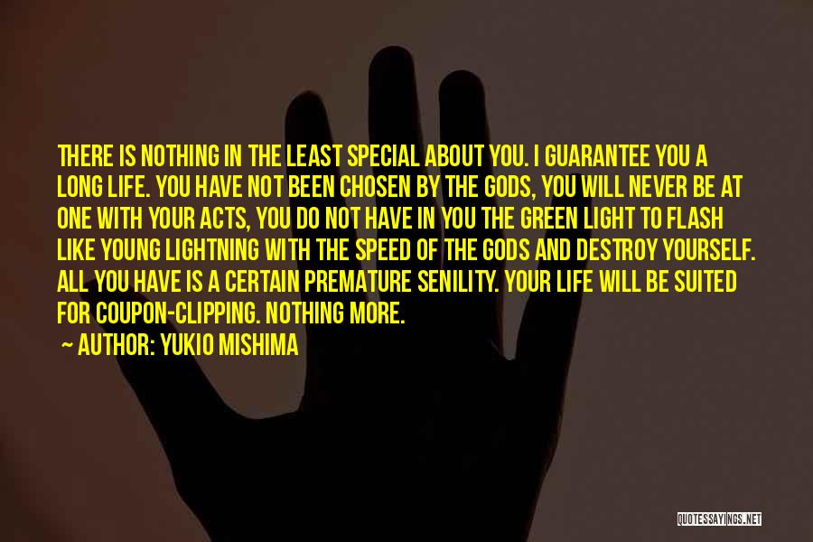 Best Upper Middle Bogan Quotes By Yukio Mishima