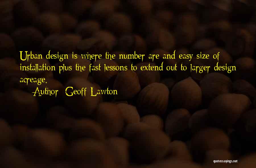 Best Urban Design Quotes By Geoff Lawton