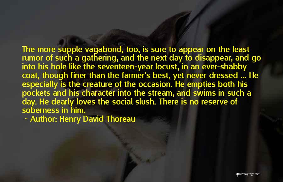 Best Vagabond Quotes By Henry David Thoreau