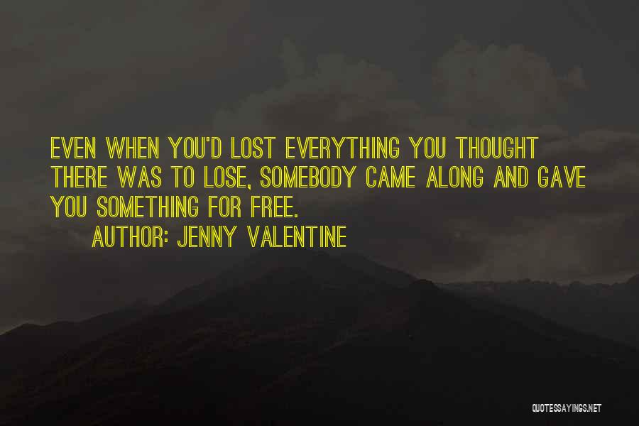 Best Valentine Gift Quotes By Jenny Valentine