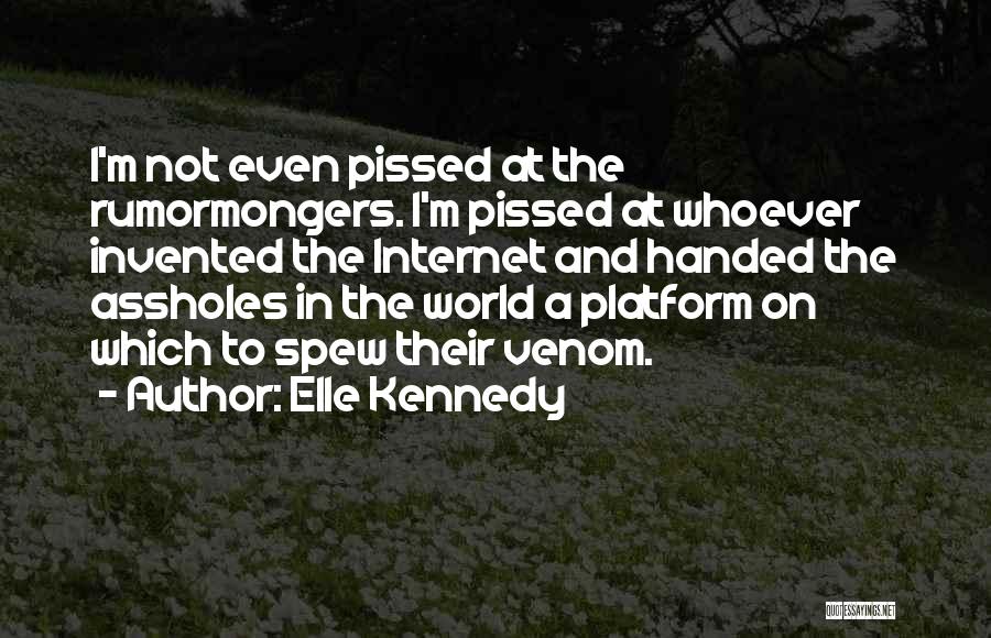 Best Venom Quotes By Elle Kennedy