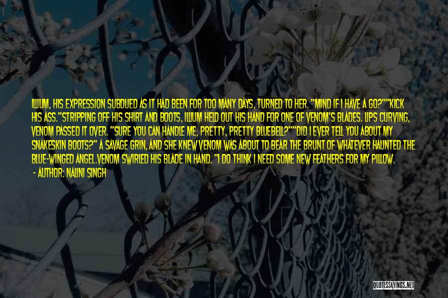 Best Venom Quotes By Nalini Singh