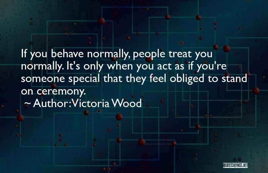 Best Victoria Wood Quotes By Victoria Wood