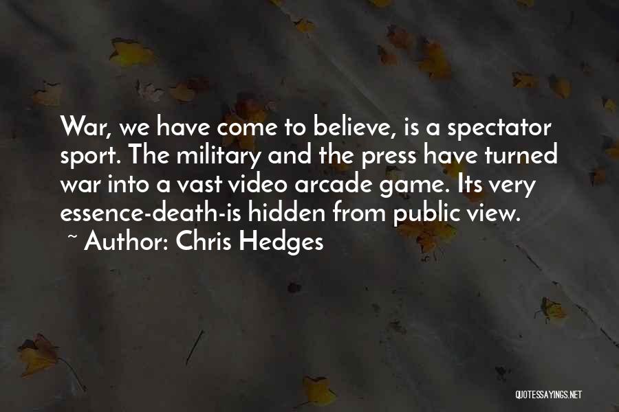 Best Video Game Death Quotes By Chris Hedges