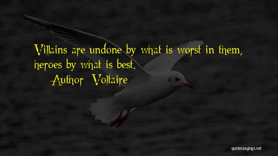 Best Villain Quotes By Voltaire