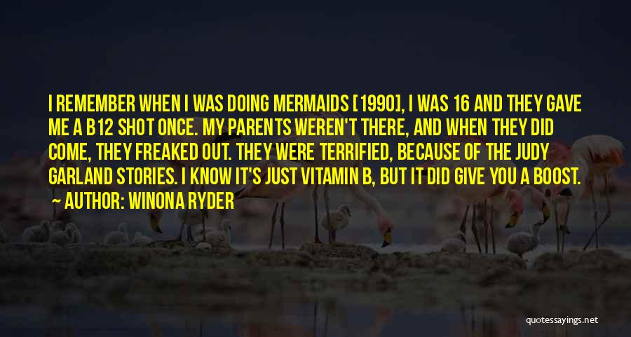 Best Vitamin C Quotes By Winona Ryder