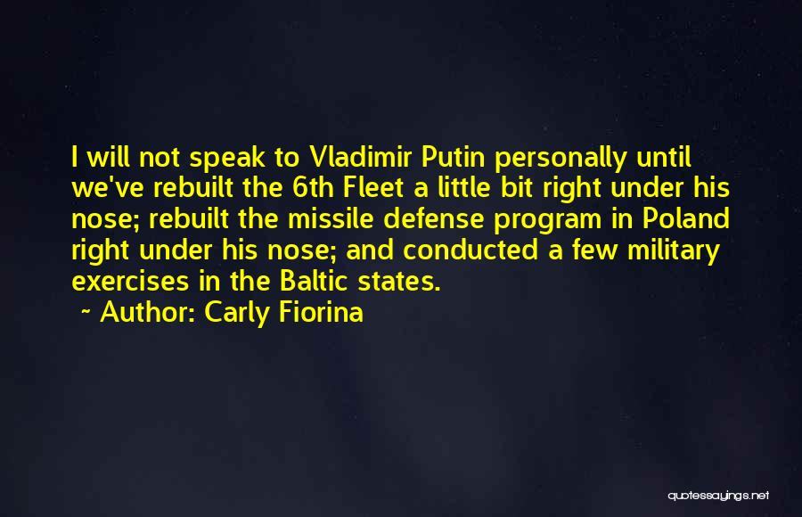 Best Vladimir Putin Quotes By Carly Fiorina